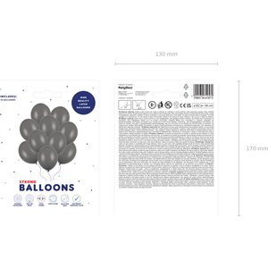 Ilmapallo 30 cm Grey 10 kpl/pkt