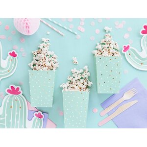 Puiset aterimet, vaaleanpunainen, 16 cm 18 kpl/pkt