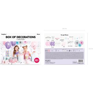 Party decorations set - Unicorn