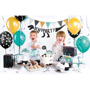 PartyDeco Juhlakoristelusetti Dinosaurus 39 osaa