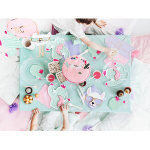 Napkins, 3 layers, light pink, 33x33cm 1pkt/20pc.