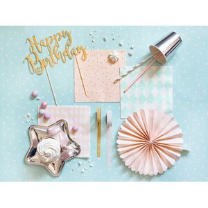 Napkins Dots, 33x33 cm 1pkt/20pc