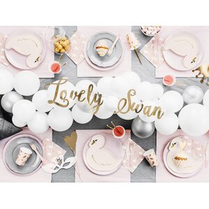 Lovely Swan isot lautasliinat 20 kpl/pkt
