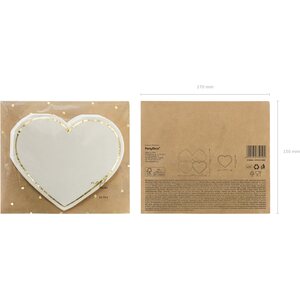 Servetti sydän 14,5 x 12,5 cm 20 kpl/pkt