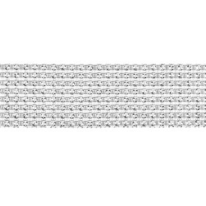 Strass tape, silver, 4x900cm