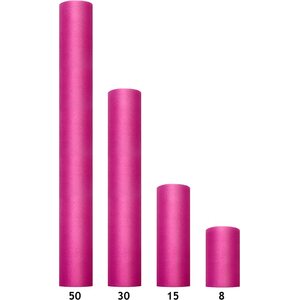 Tyllikangas, fuksia, 0,15 x 9 m