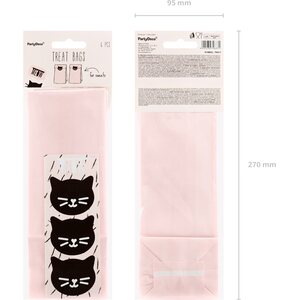 Treat bags Cat, 8x18x6cm: 1pkt/6pc.