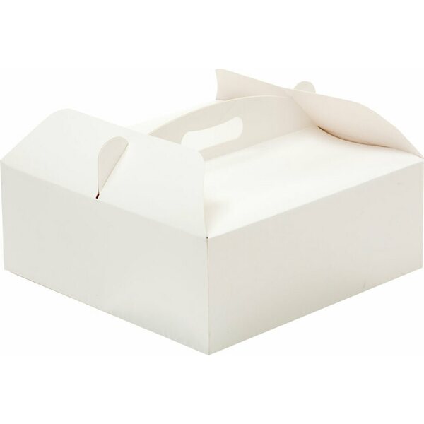 Decora box with handle 26 x 26 x 10 h cm