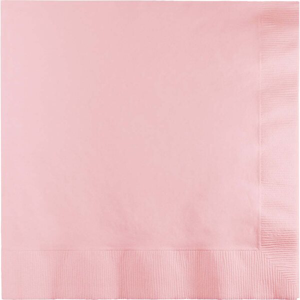 Suuri lautasliina vaaleanpunainen 40 x 40 cm 25 kpl/pkt