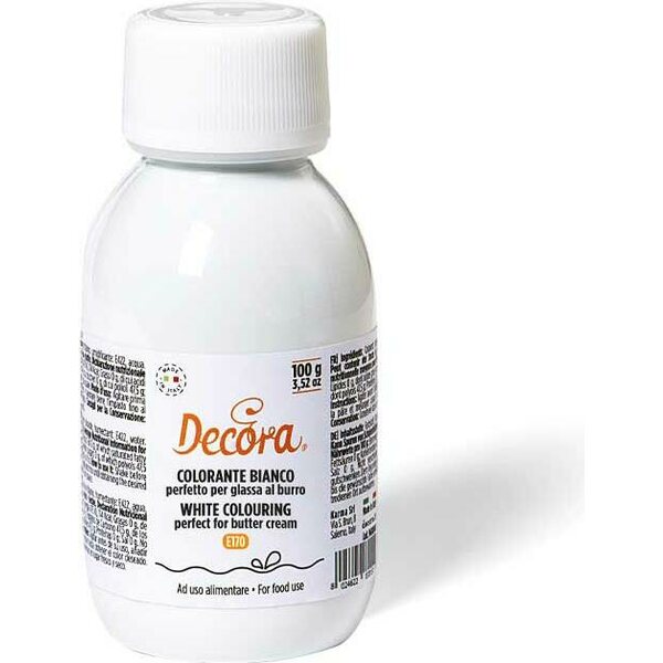 Decora Valkoinen väriaine extravalkoinen 100 g