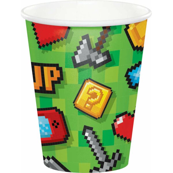 Gaming Party Paper Cups