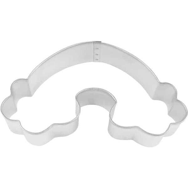Rainbow Tin-Plated Cookie Cutter