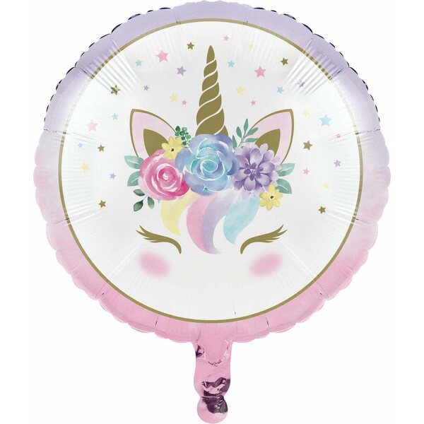 Unicorn Baby Foil Balloon