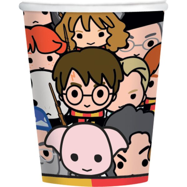 Harry Potter pahvimuki 8 kpl/pkt 250 ml