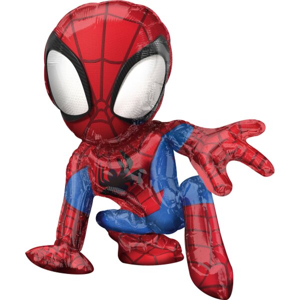 Multi Spidey & His Amazing Friends Foil Balloon A75 Packaged 33 cm x 40 cm