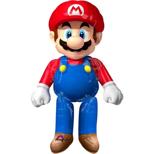 Super Mario kävelevä foliopallo