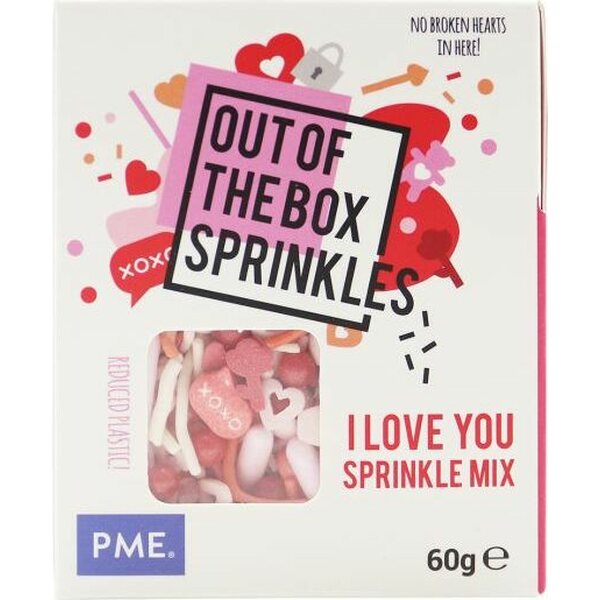 PME PME Out of the Box Sprinkles - I Love You