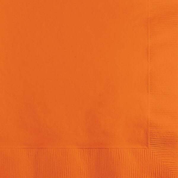 Suuri lautasliina 33 x 33 cm sunkissed orange 20 kpl/pkt