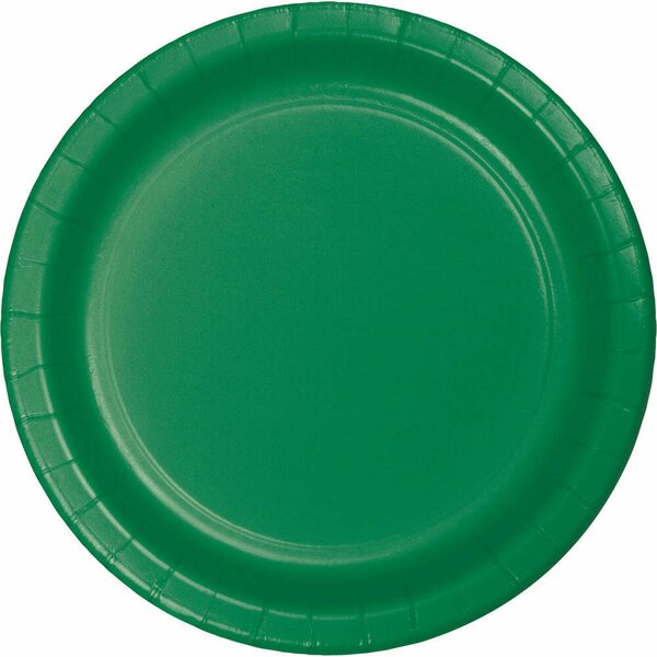 Suuri pahvilautanen emerald green 8 kpl/pkt