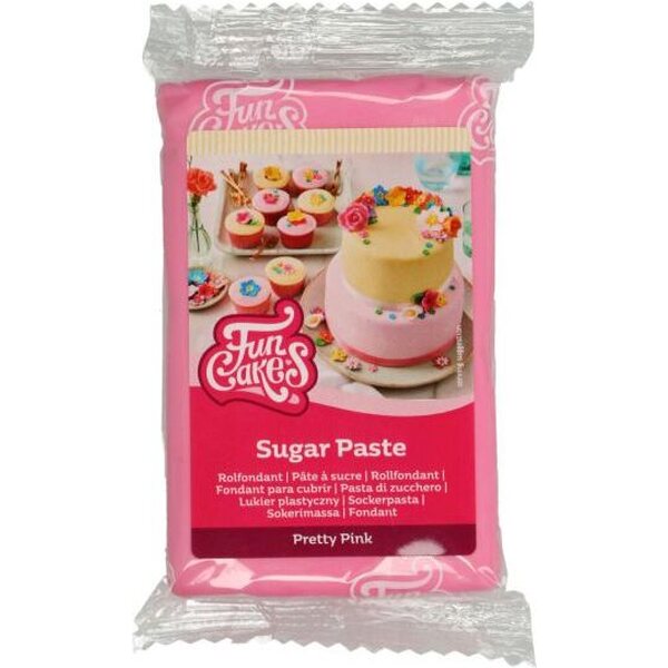 FunCakes sokerimassa pretty pink 250 g