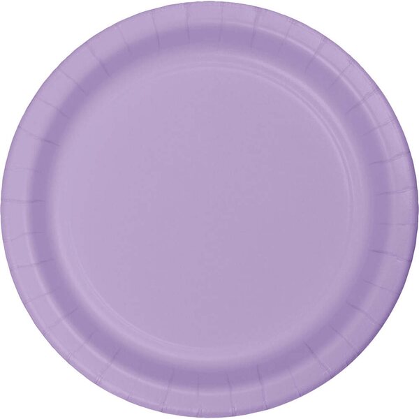 Paper Dinner Plates Luscious Lavender 24 kpl/pkt