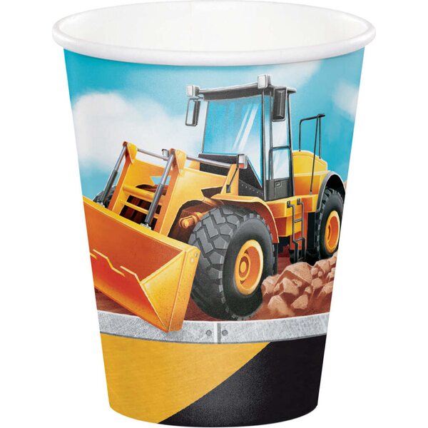 Construction Party Cups