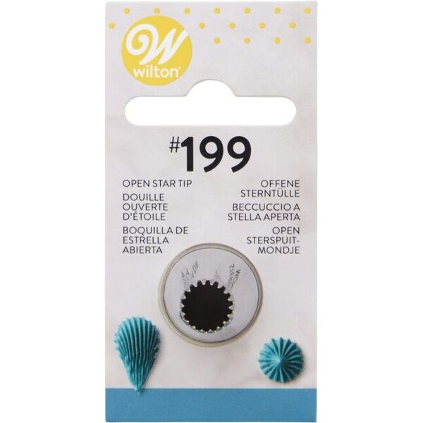 Wilton Wilton Decorating Tip #199 Open Star Carded
