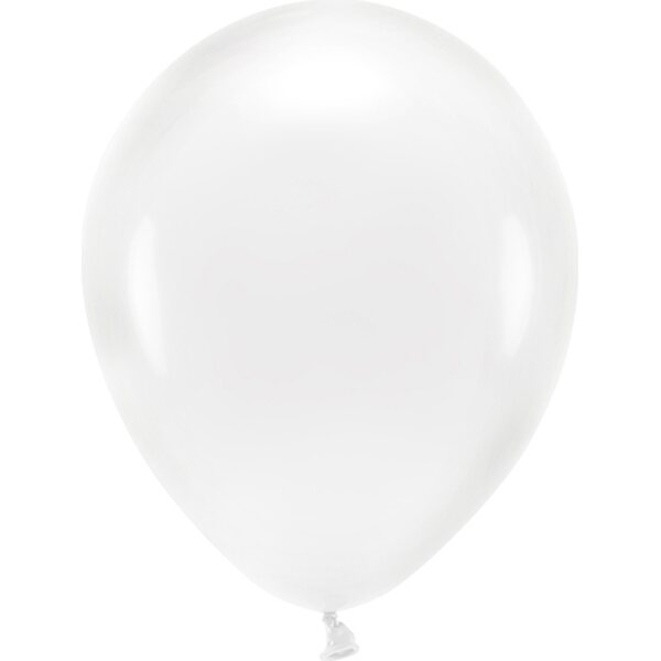 Eco Balloons 30 cm, crystal clear