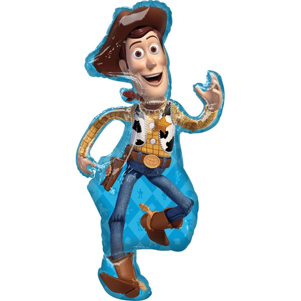 Toy Story 4 Woody muotofoliopallo 55 cm x 111 cm