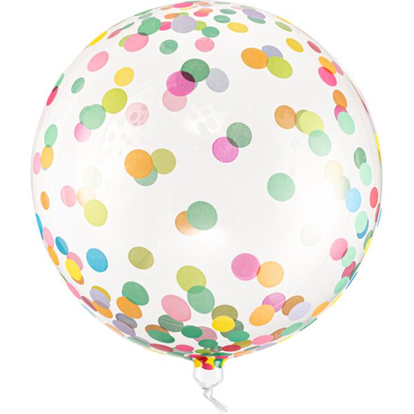 Orbz Balloon with dots, 40 cm, mix