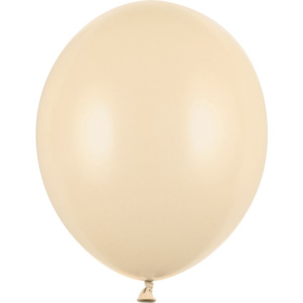 Strong Balloons 30  cm, alabaster: 1pkt/10pc.