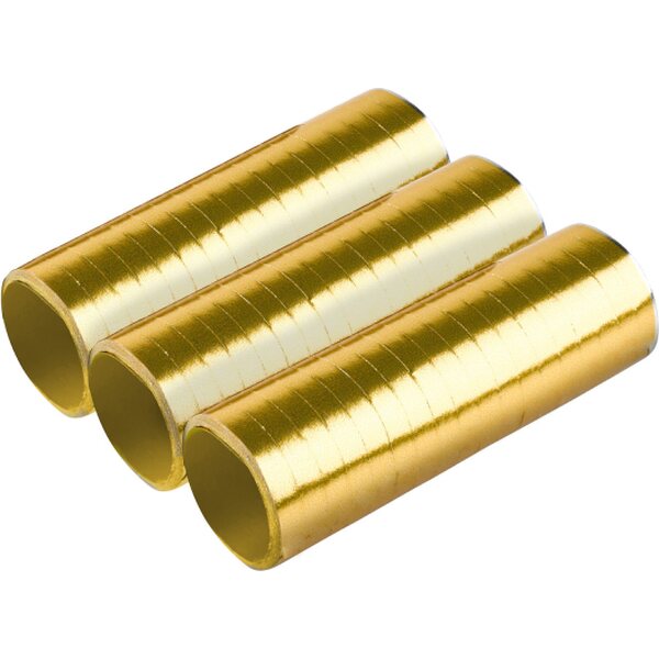 3 Streamers Gold Brush Paper 0.7 x 400 cm