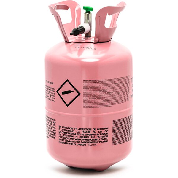 Helium tank, pink, 30 balloons Moyen