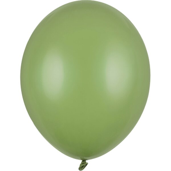 Strong Balloons 23 cm, Pastel Rosemary Green 1pkt/100pc.