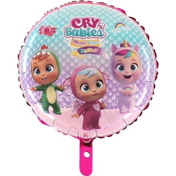 Foil balloon 18" - 45 cm Cry Babies