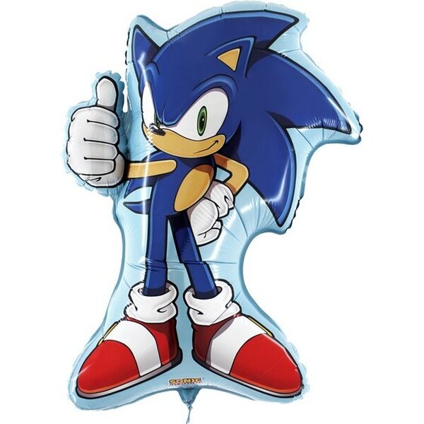 Pallone foil supershape 64 cm Sonic