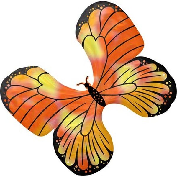 Irid. Monarch Butterfly Holo.S/Shape 76x66cmP40 S