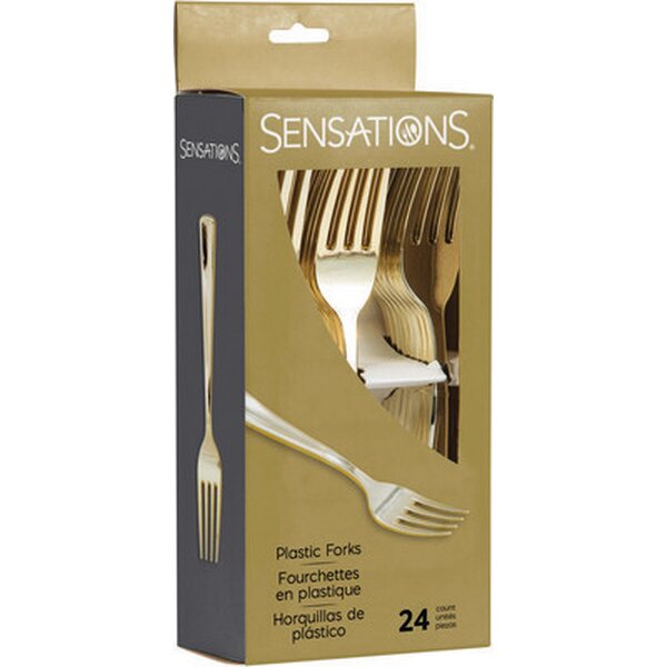 FORK 12/24 MET GOLD SENS