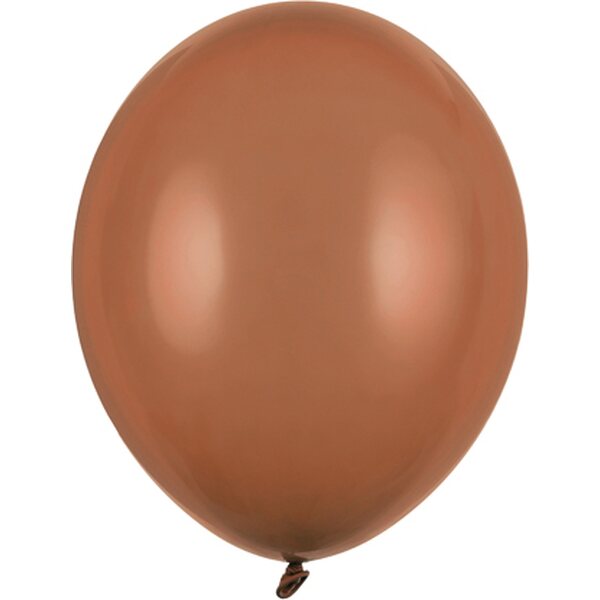 Strong Balloons 23 cm, Pastel Mocca