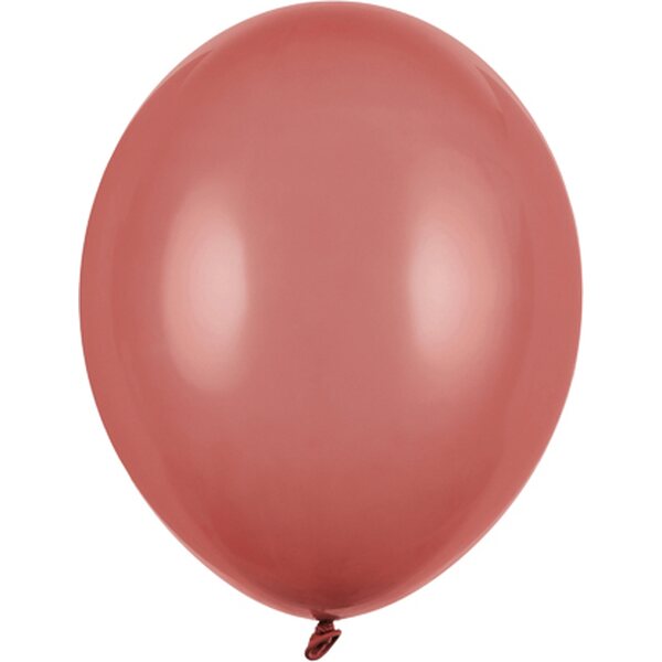 Strong Balloons 23 cm, Pastel Burgundy