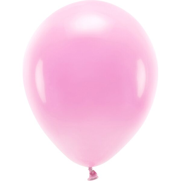 Eco Balloons 30cm pastel, pink: 1pkt/10pc.