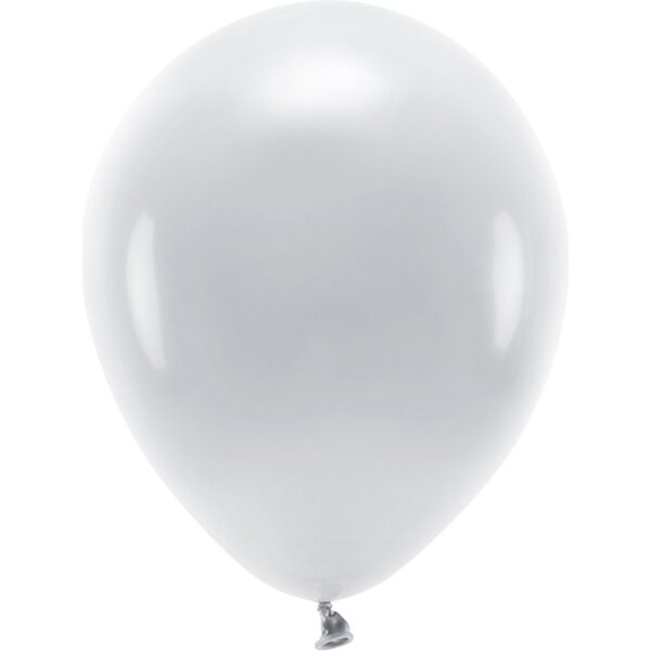 Eco Balloons 30cm pastel, grey: 1pkt/10pc.