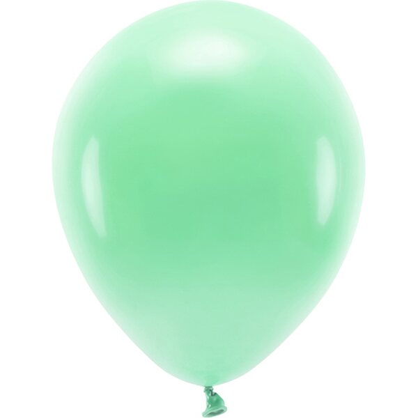 Eco Balloons 30cm pastel, mint: 1pkt/10pc.