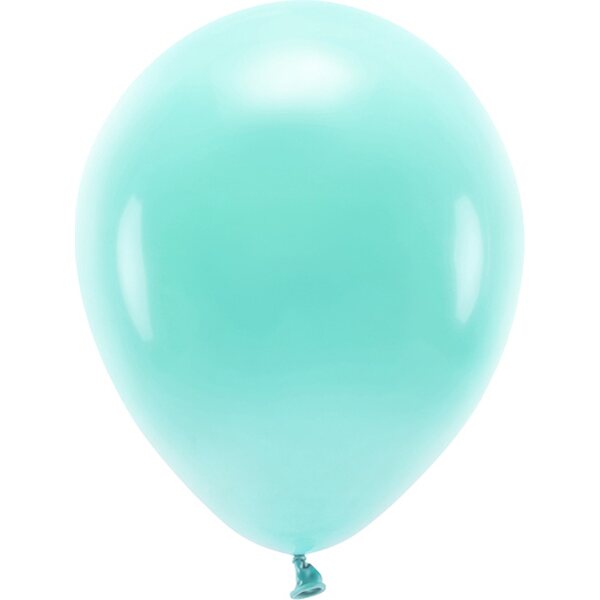 Eco Balloons 30cm pastel, dark mint: 1pkt/10pc.