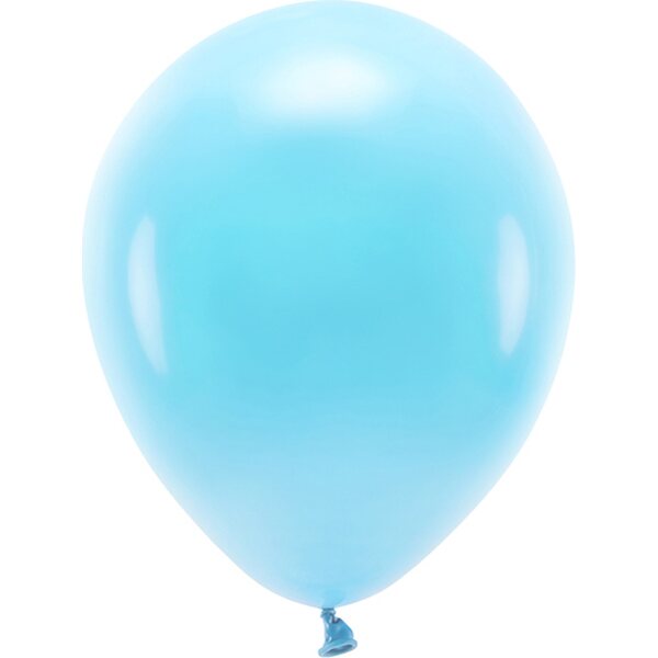 Eco Balloons 30cm pastel, light blue: 1pkt/10pc.