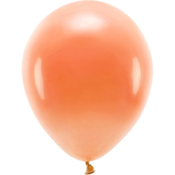 Eco Balloons 30cm pastel, orange: 1pkt/10pc.