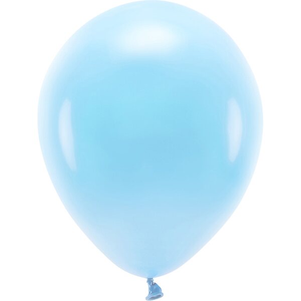 Eco Balloons 30cm pastel, sky-blue: 1pkt/10pc.