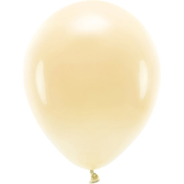 Eco Balloons 30cm pastel, light peach: 1pkt/10pc.