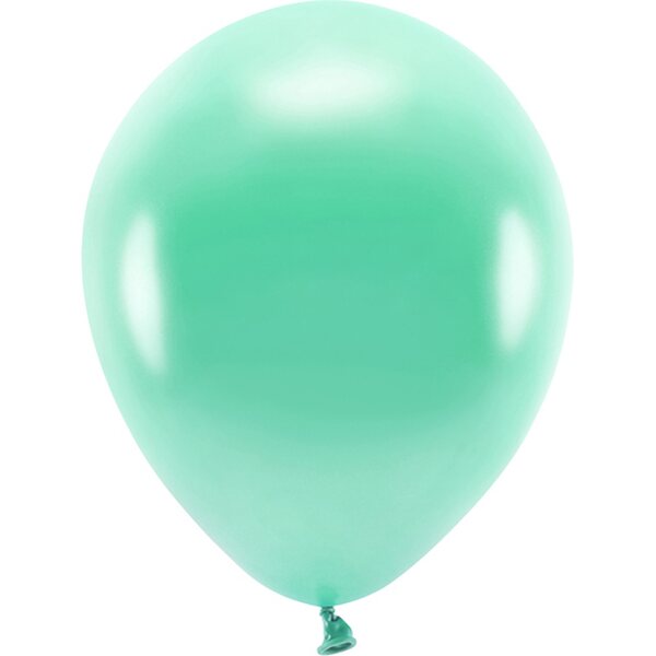 Eco-ilmapallo 30 cm metallinhohto dark mint 10 kpl/pkt