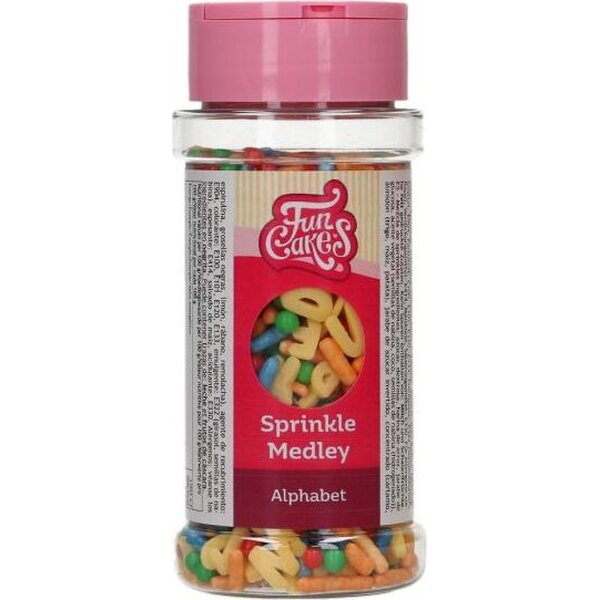 FunCakes FunCakes Sprinkle Medley - Alphabet 65g